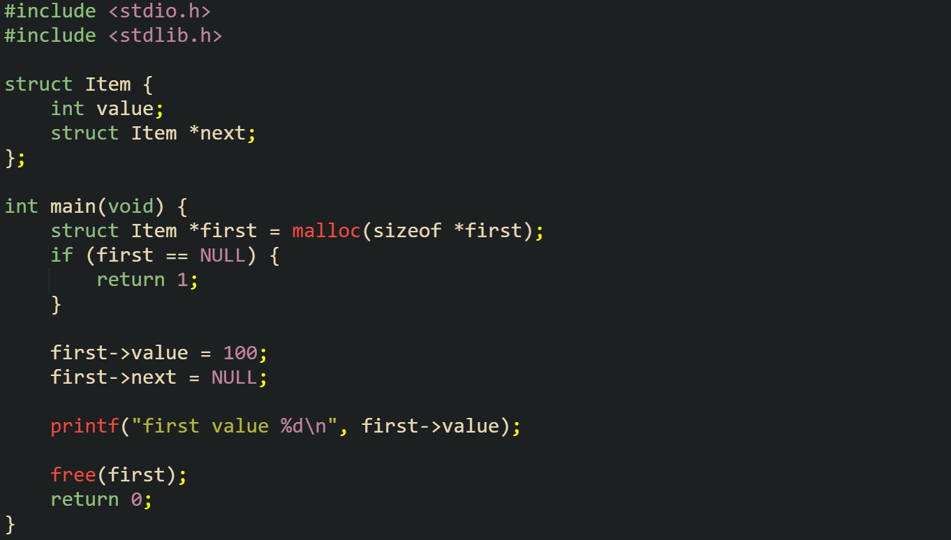 C Memory Layout For Stack, Heap, And Static Storage