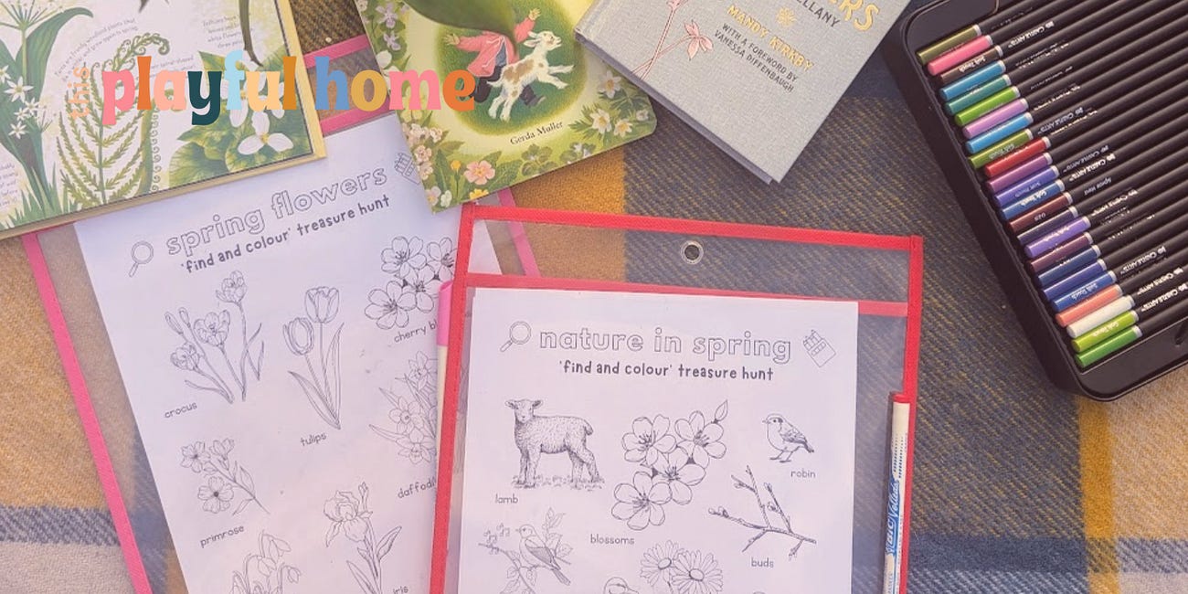 Spring Nature Treasure Hunt