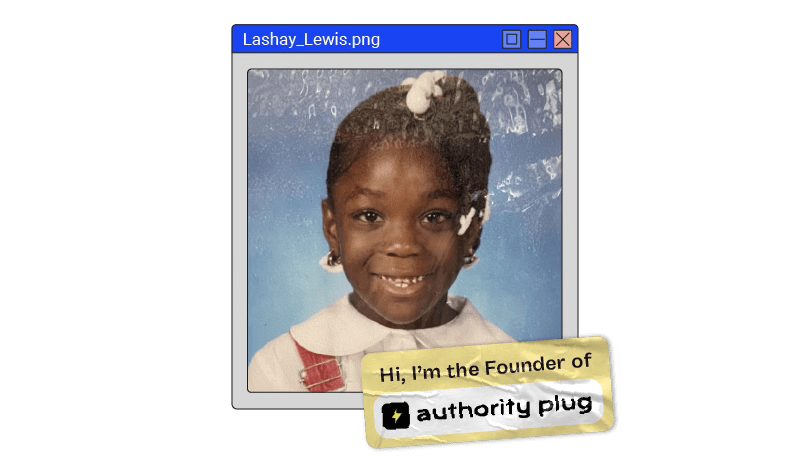Baby photo of Lashay Lewis