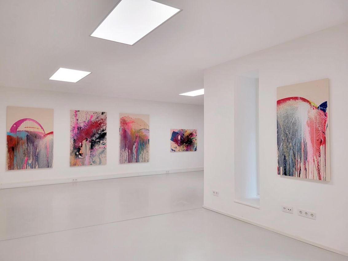 John M Armleder, 'UND DOCH' at Galerie Tanit, Munich, Germany on ... John M Armleder, 'UND DOCH' at Galerie Tanit, Munich, Germany on ...