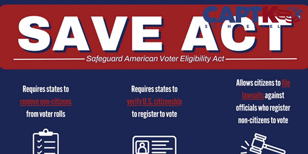 3 Ways the SAVE Act Will Gut Democrat Registration Scams
