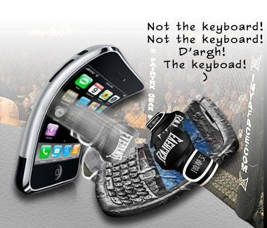 qwerty keyboard death by apple