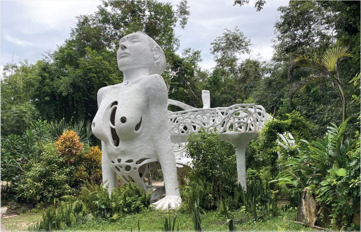 walk through this sculpture