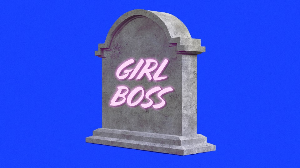 girl boss headstone