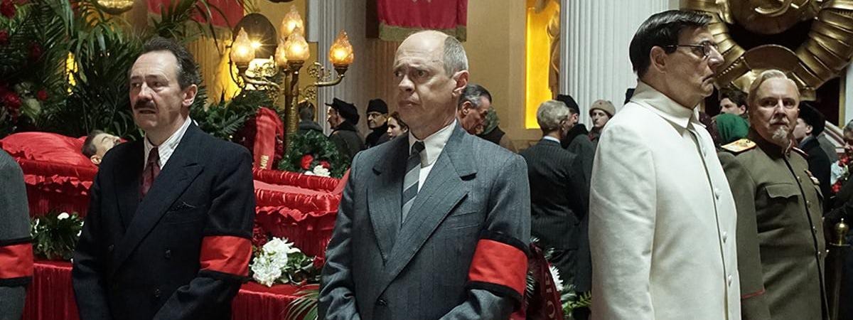 Michael Palin, Steve Buscemi, and Jeffrey Tambor star in director Amando Iannucci's The Death of Stalin
