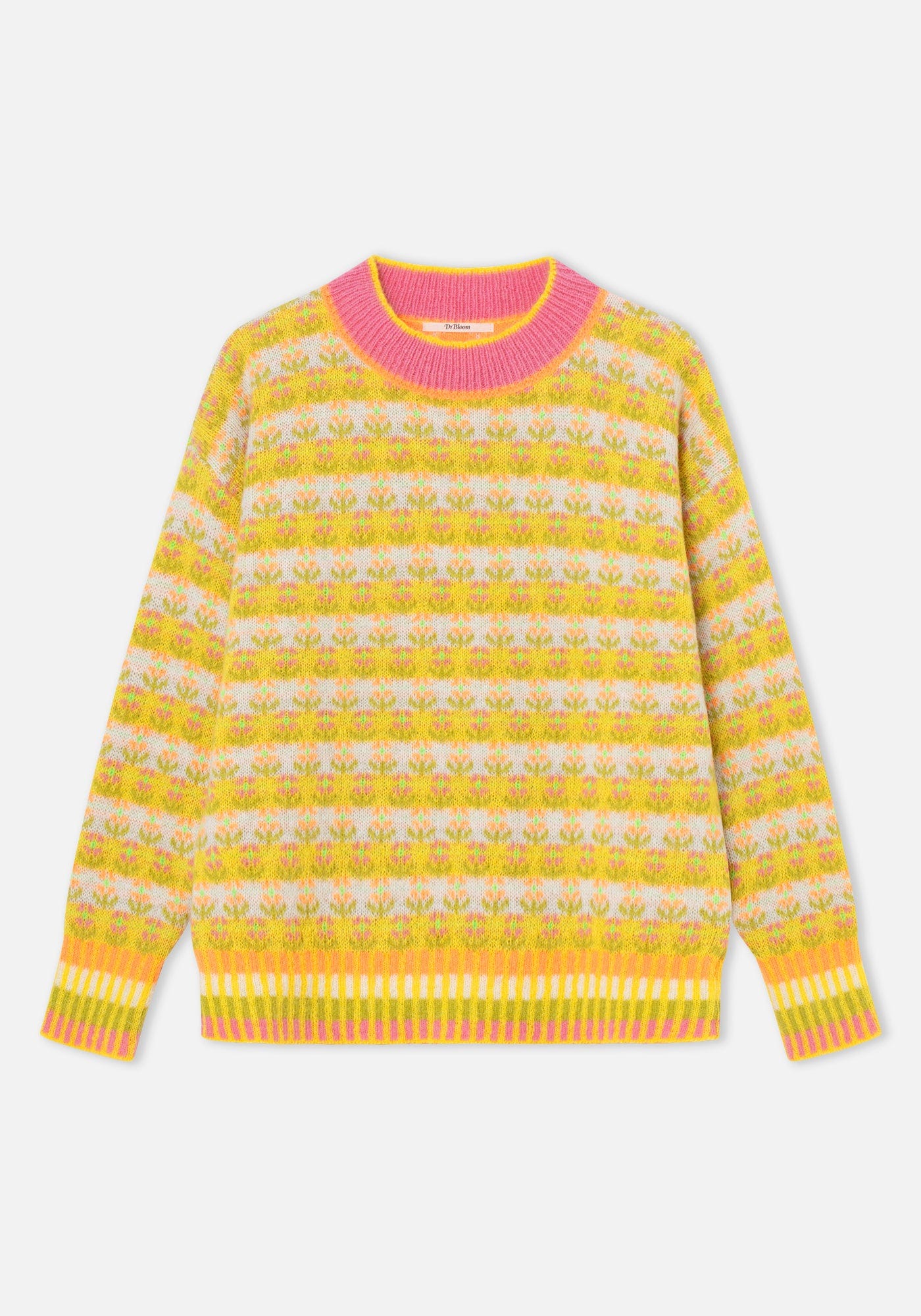 Yellow Blossom Sweater  