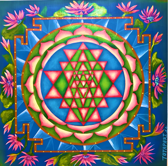 SRIYANTRA -Auspicious Synthesis of Geometrical Designs – Totapari