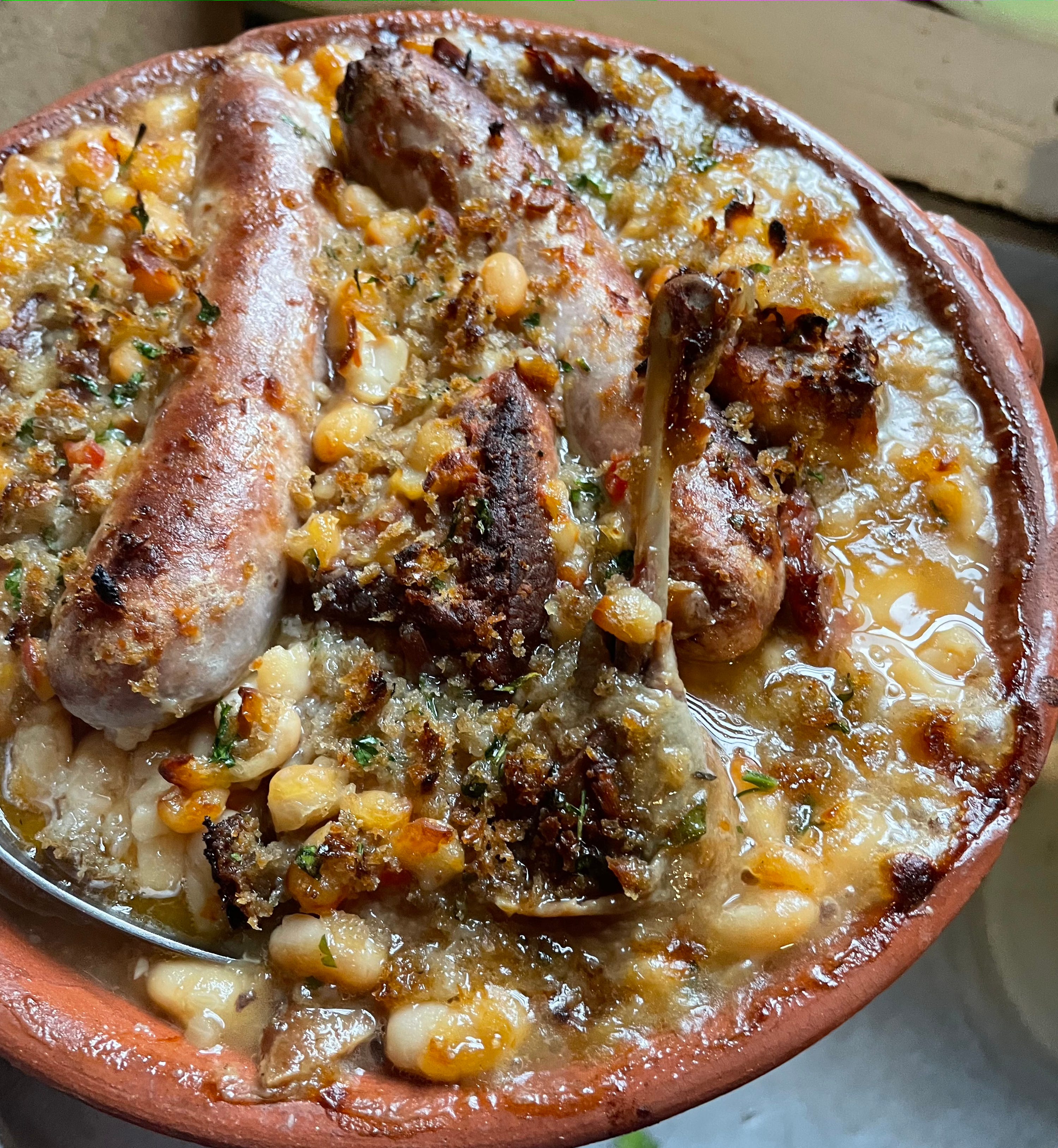 Cassoulet - by Alex Jackson - Garlic, Mint \u0026 Sweet Basil, image size:2999x3255