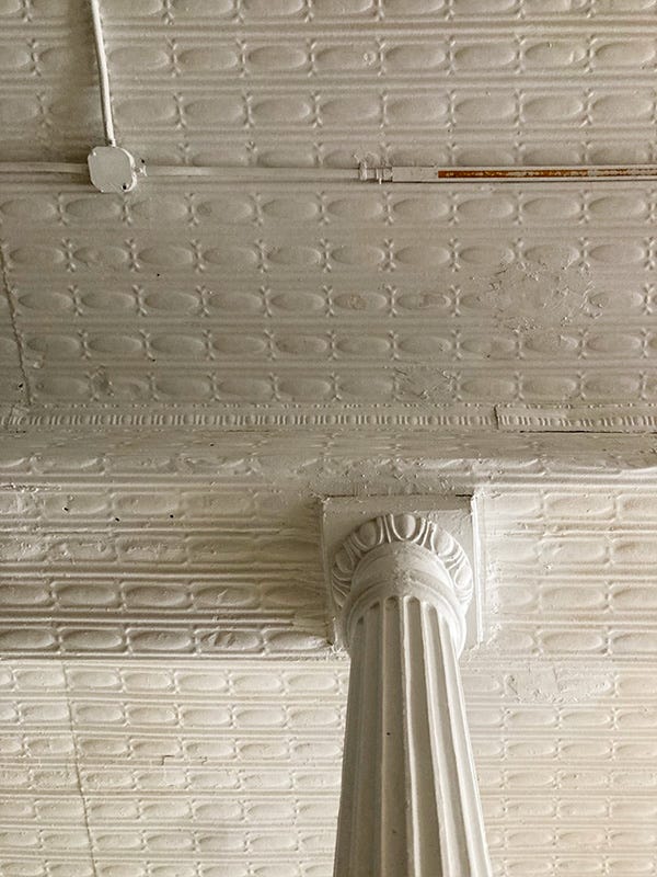 photos of tin ceilings in New York