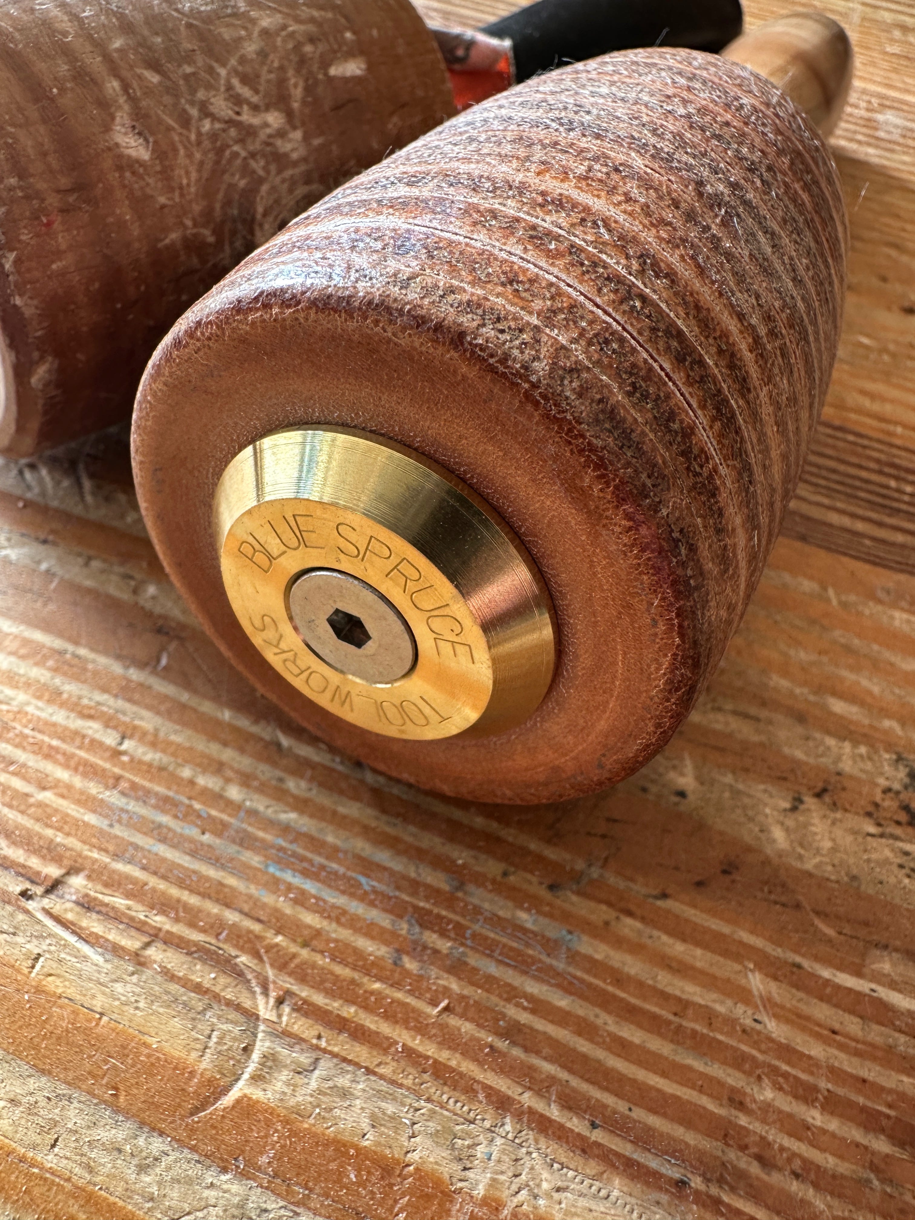 Blue Spruce Leather Assembly Mallet