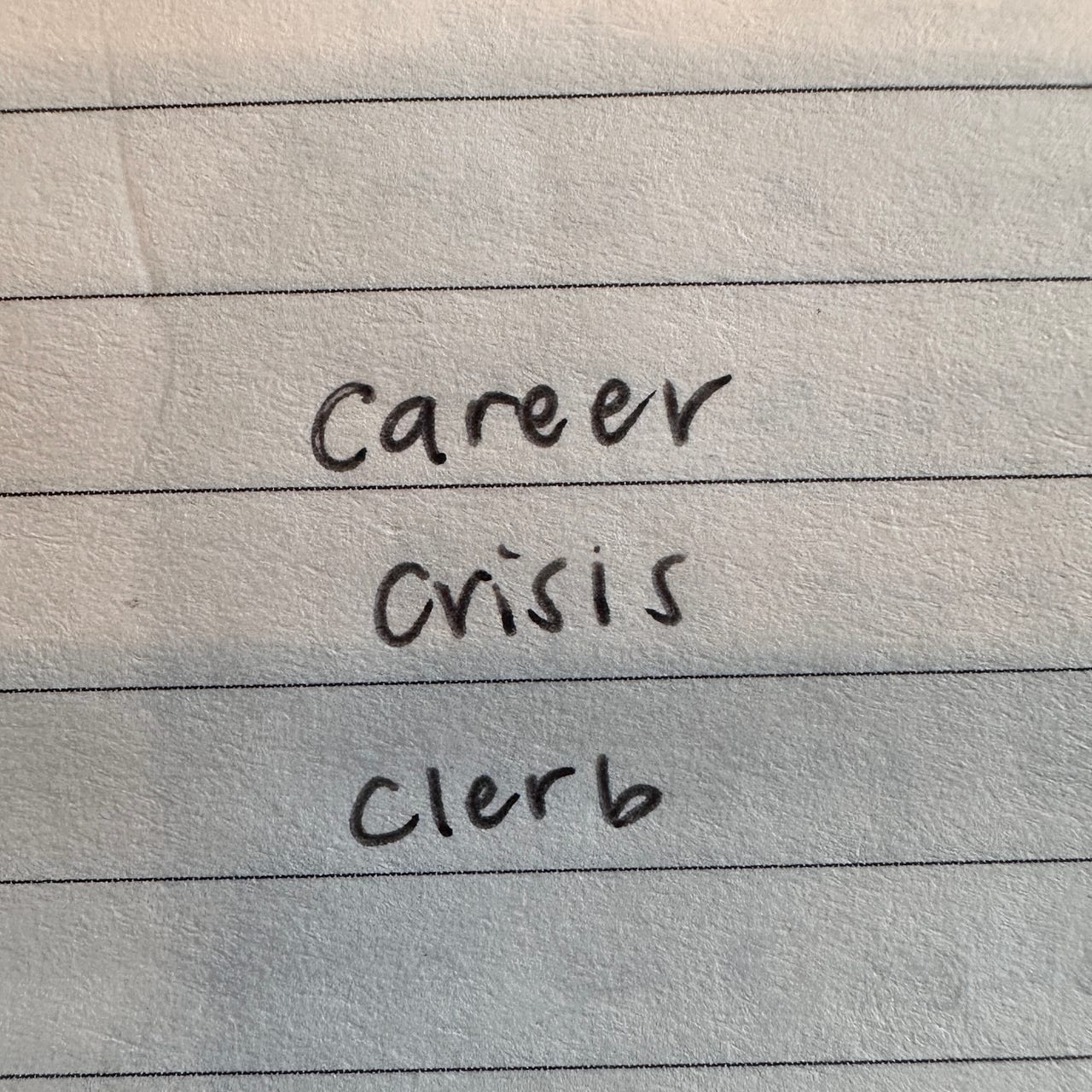 Career Crisis Clerb