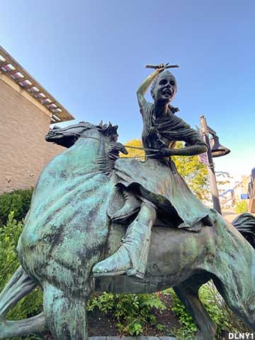 Sybil Ludington statue.