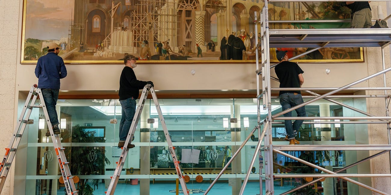 Historic painting finds new home as County Hall closes