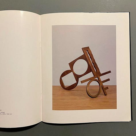 Nigel Hall: Recent Sculpture and Drawings, Text by the artist, Annely Juda Fine Art, London, 1991 [Art Books & Ephemera. Art: © Nigel Hall]