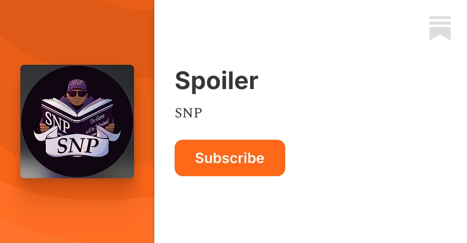 Spoiler | Substack