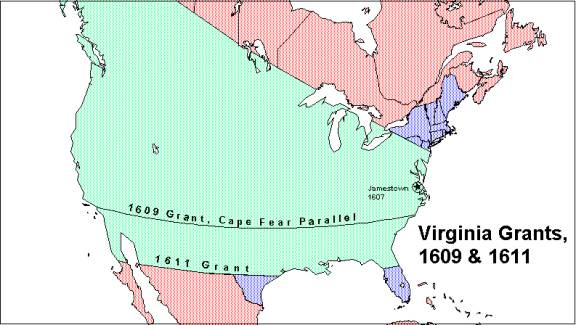 Virginia Grants, 1609 and 1611