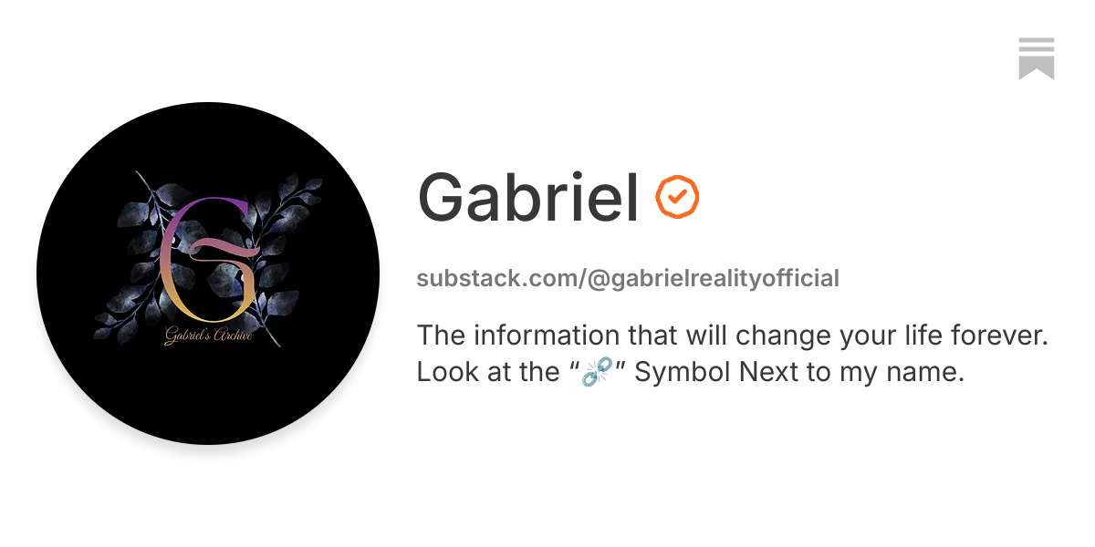 Gabriel | Substack