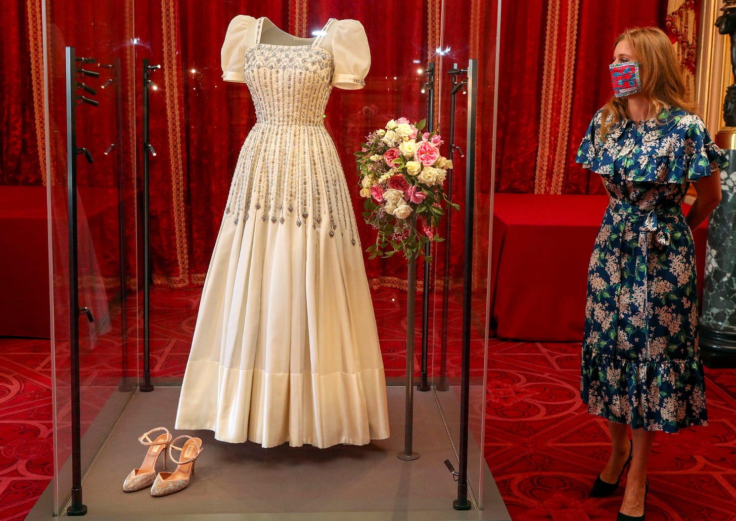 Princess Beatrice's wedding dress