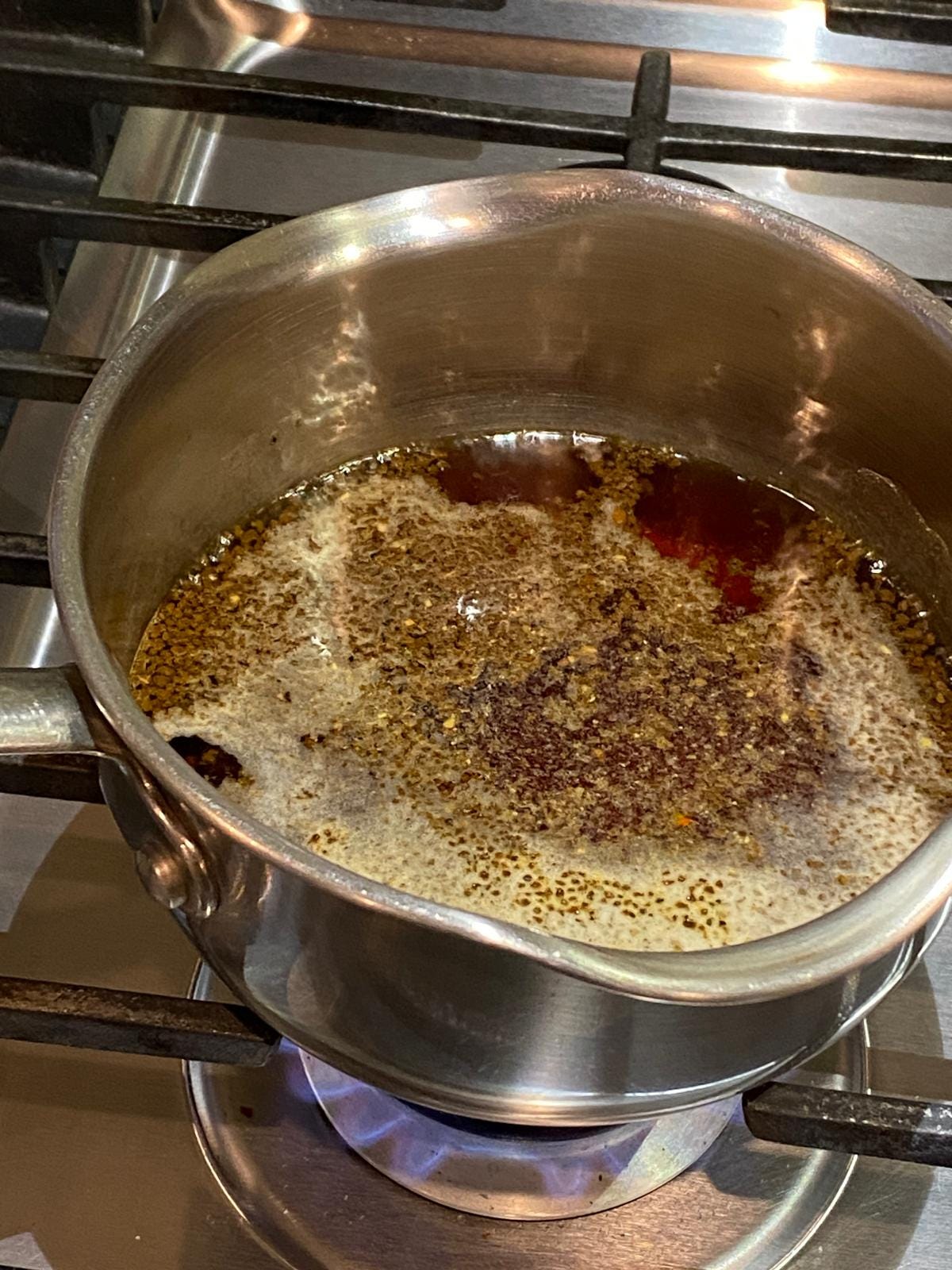 Masala Chai in the making