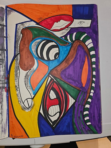 3 Examples of FatbikeHero Anti-AI Art l