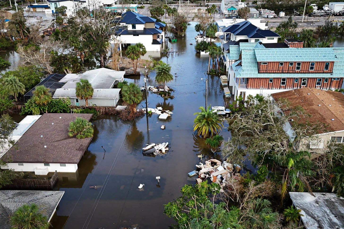Over 150,000 buildings in Florida were damaged by Hurricane Milton