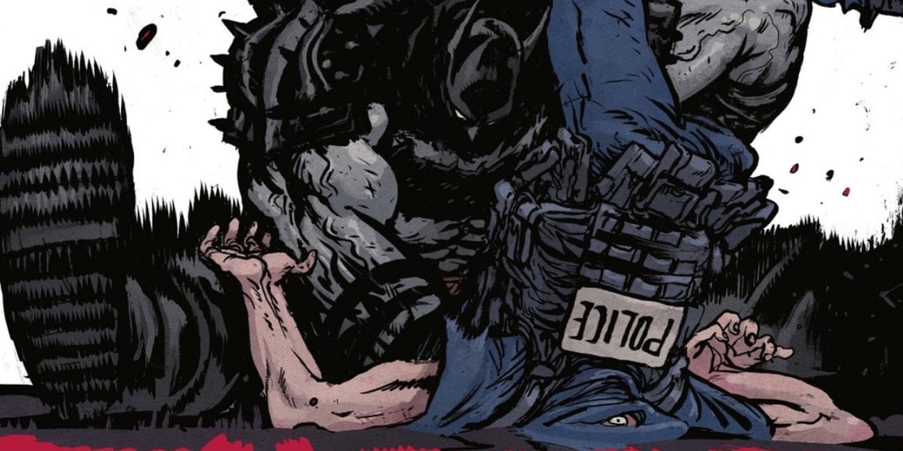 Multiple Marvel, DC Comics, and IDW Publishing Artists Post Graphic Sketches Of Heroes Murdering ICE Agents