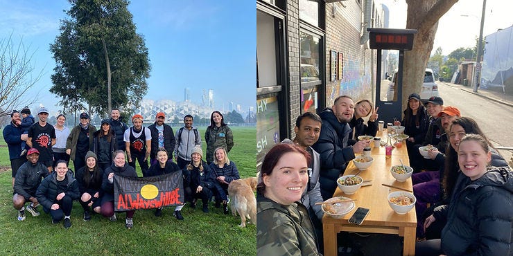 With the Unified Music Group team at the Heal Country Run in association with Clothing the Gap in Melbourne. With the Unified Music Group team at the Heal Country Run in association with Clothing the Gap in Melbourne.