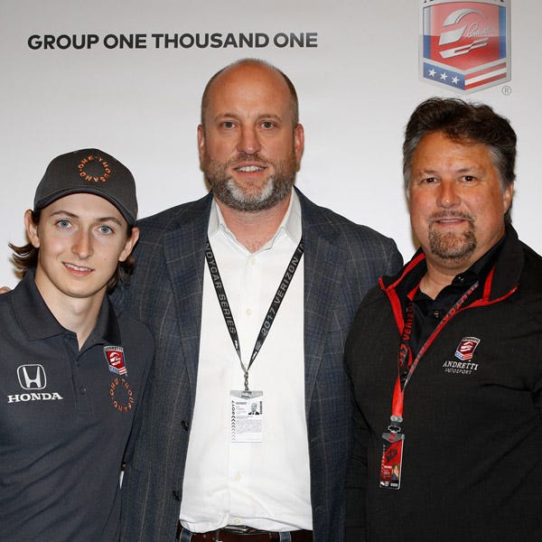 Group 1001 Joins INDYCAR with Zach Veach - Andretti Global