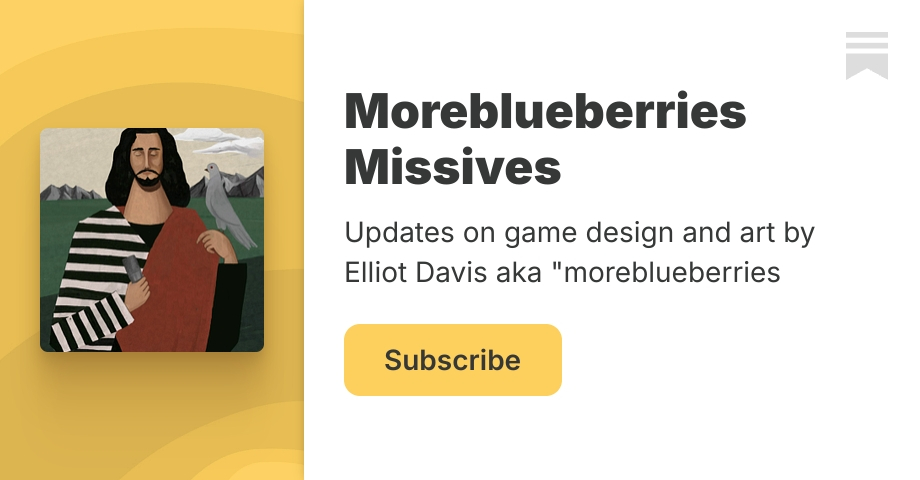 Moreblueberries Missives | Elliot Davis | Substack