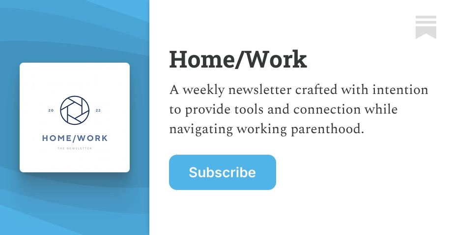 Home/Work | Joanna King | Substack