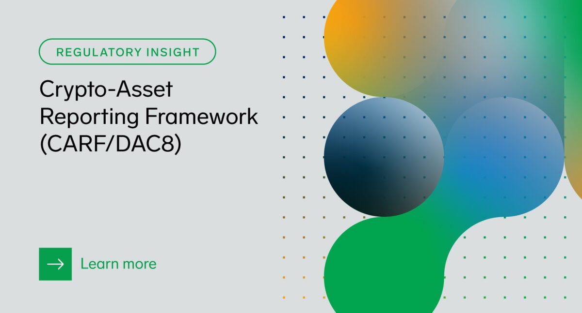 Crypto-Asset Reporting Framework (CARF/DAC8) | Regnology