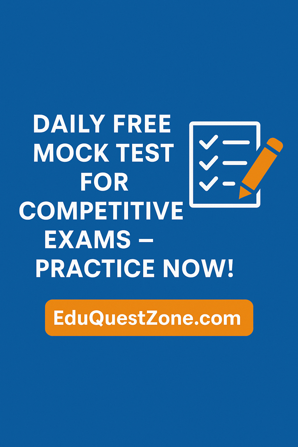 Online Available Mock Tests for Competitive Exams EduQuestZone
