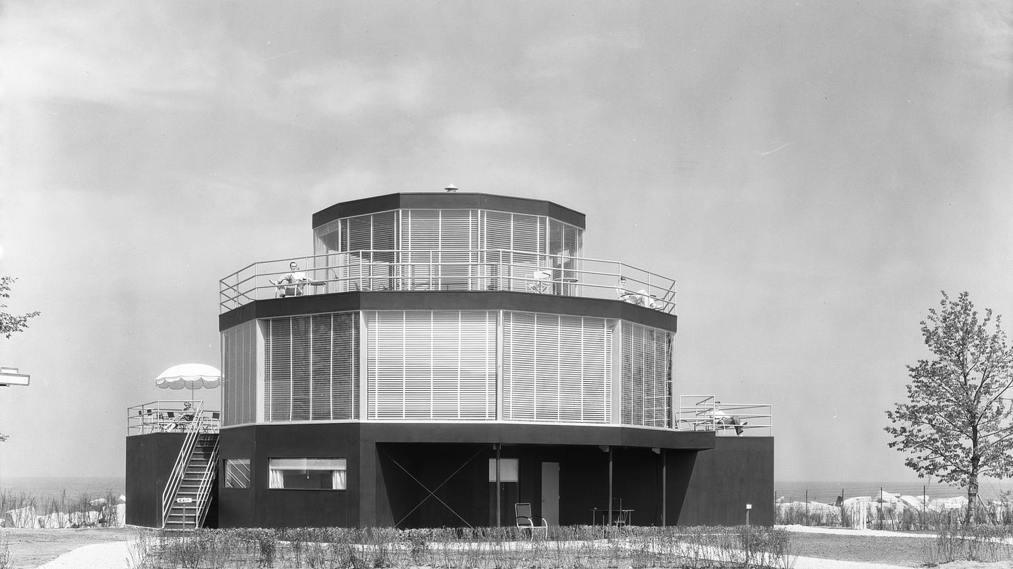 George Fred Keck's House of Tomorrow from Chicago World's Fair Seeks  Restoration | Architectural Digest