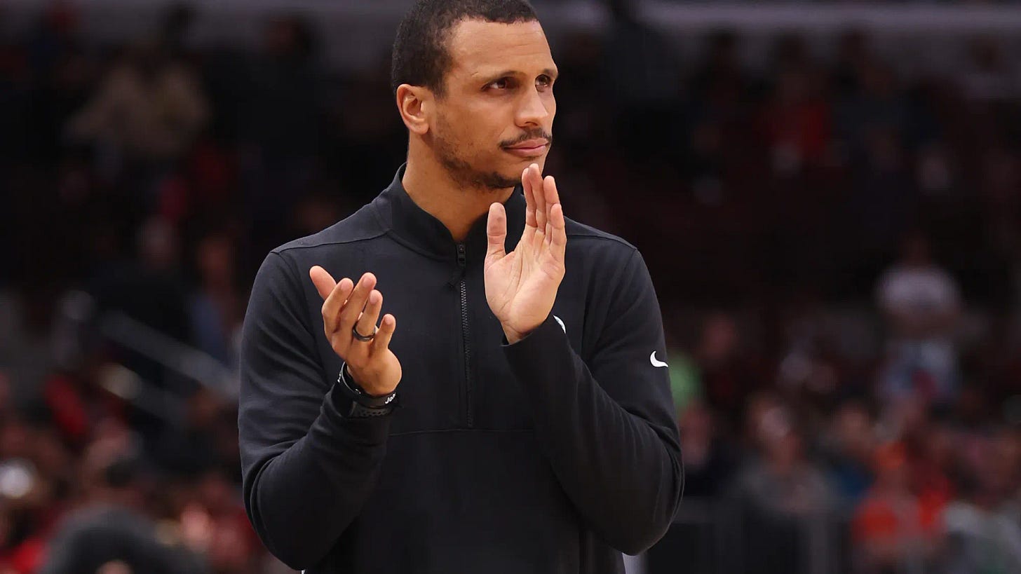 Boston Celtics head coach Joe Mazzulla