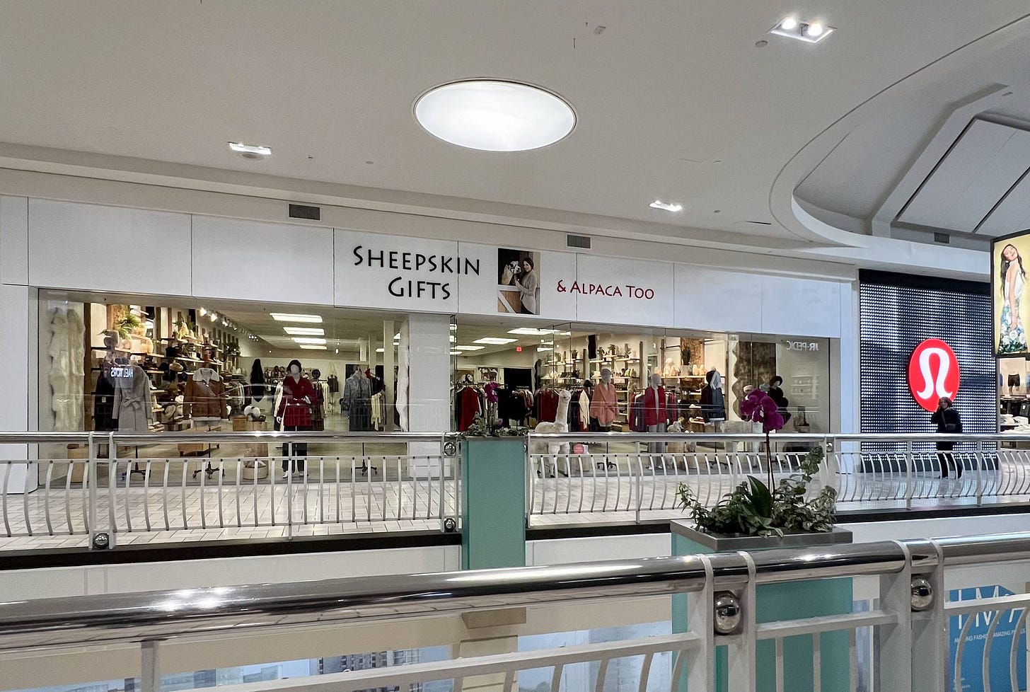 Sheepskin Gifts And Alpaca Too at Tysons Corner Center. The space was previously occupied by Apple Tysons Corner. Sheepskin Gifts And Alpaca Too at Tysons Corner Center. The space was previously occupied by Apple Tysons Corner.