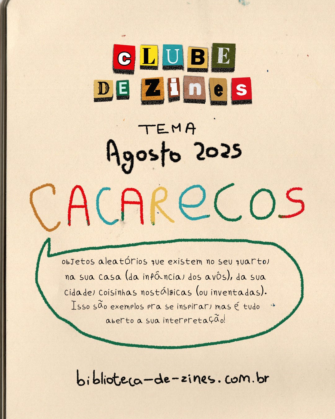 Coleção do Clube de Zines #1 - Biblioteca de Zines