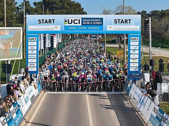 The UCI gravel and road gran fondo championships continue to grow.