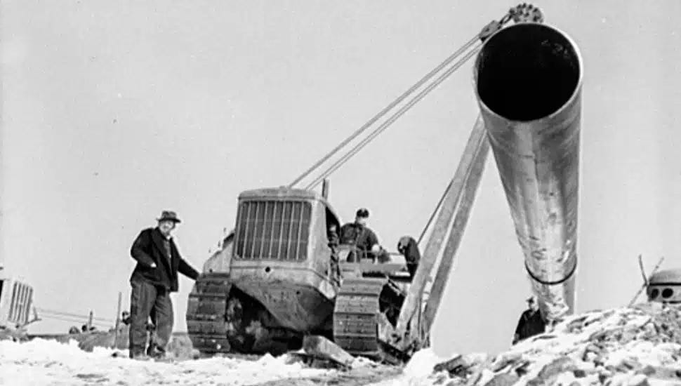 Big Inch Oil Pipeline from East Texas to Phoenixville Helped Allies Win  World War II