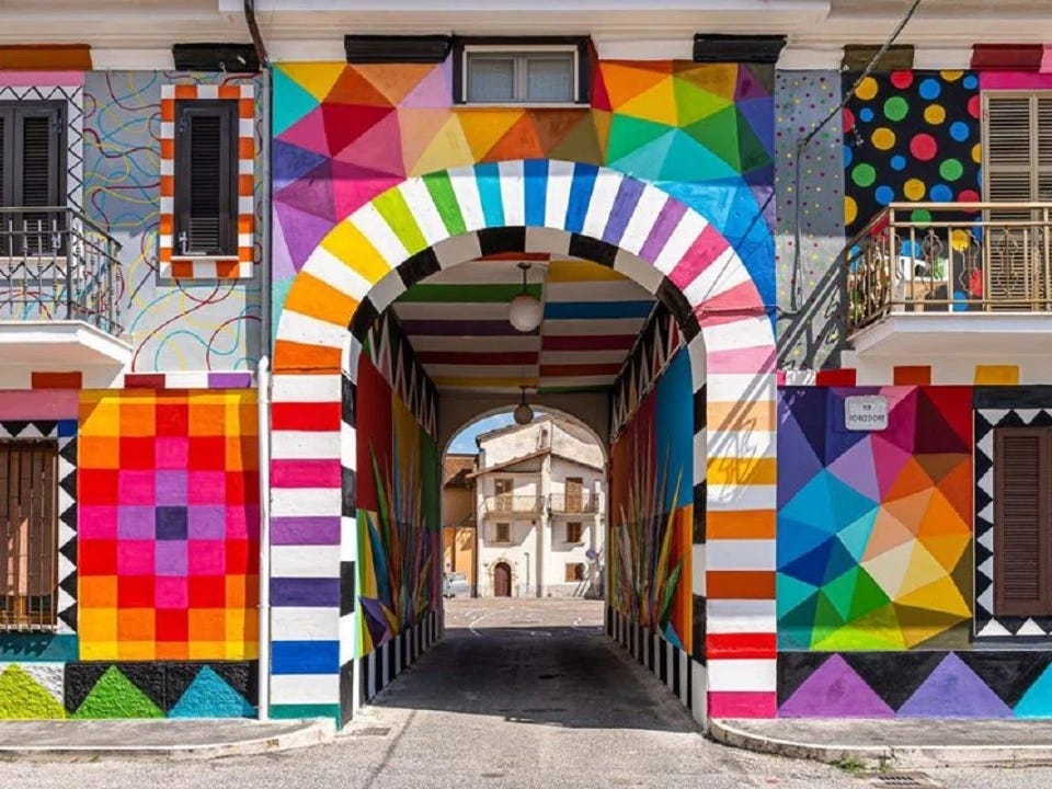 Italian art: How a tiny Abruzzo village became one of Italy's most