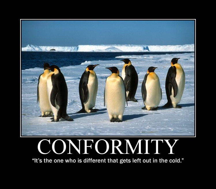 Conformity | Demotivational Posters | Know Your Meme