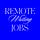 Remote Writing Jobs