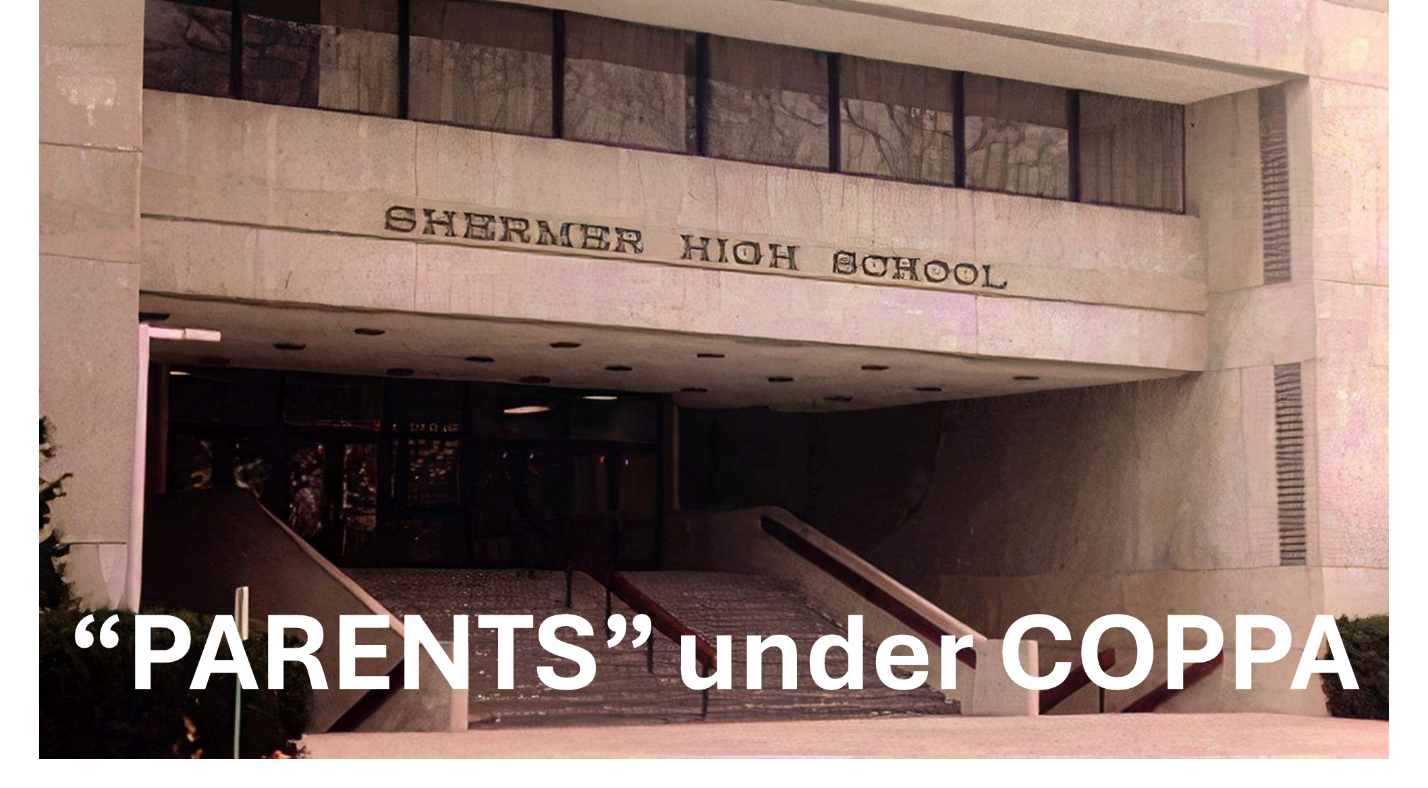 The former Maine North High School in Des Plaines, Illinois, home to the fictional Shermer High School from the film the Breakfast Club, labeled as "'PARENTS' under COPPA." The former Maine North High School in Des Plaines, Illinois, home to the fictional Shermer High School from the film the Breakfast Club, labeled as "'PARENTS' under COPPA."