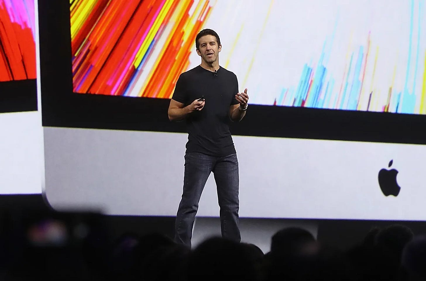 Ternus has long presented new Macs at Apple launch events. 