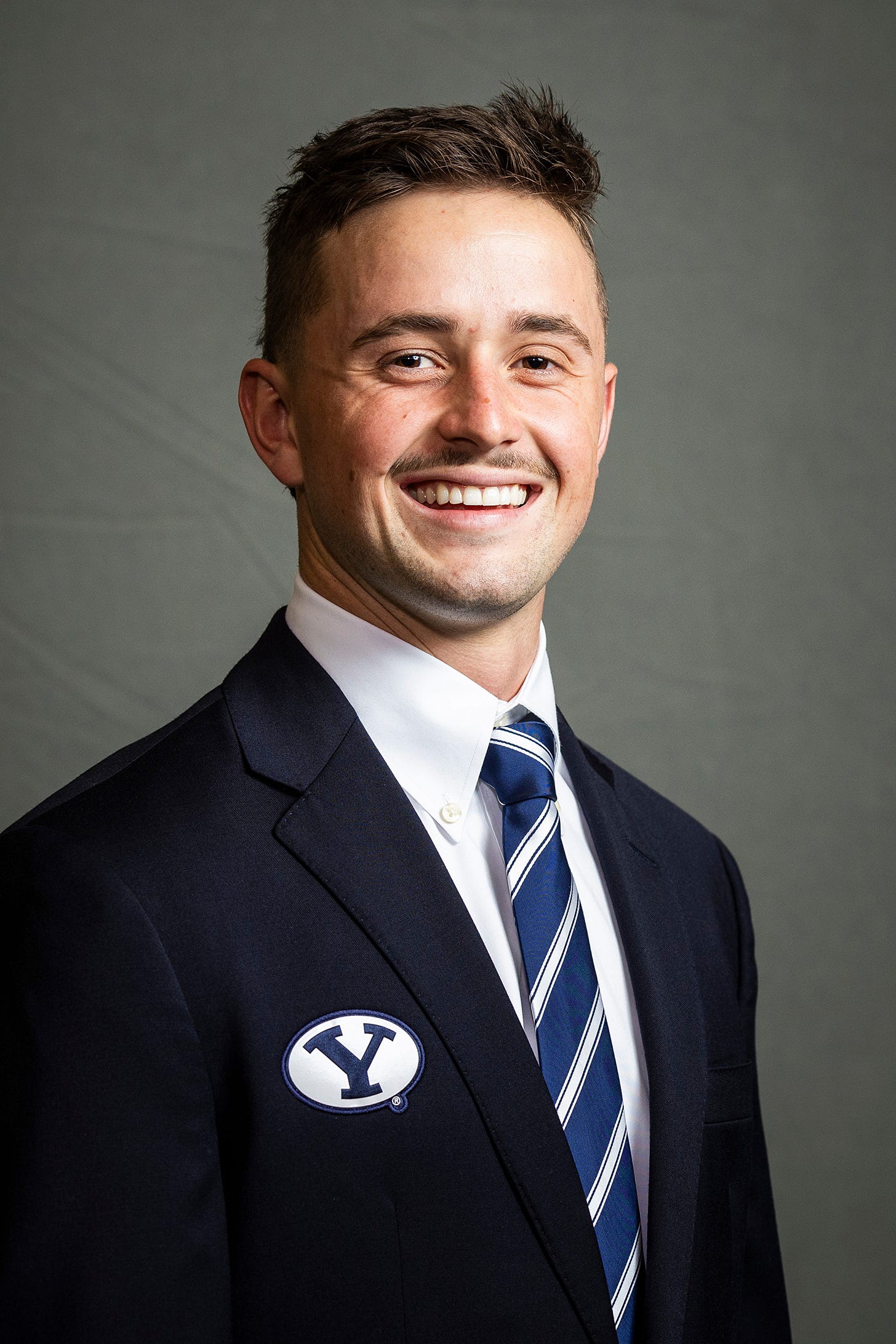 BYU wide receiver Weston Covey BYU wide receiver Weston Covey