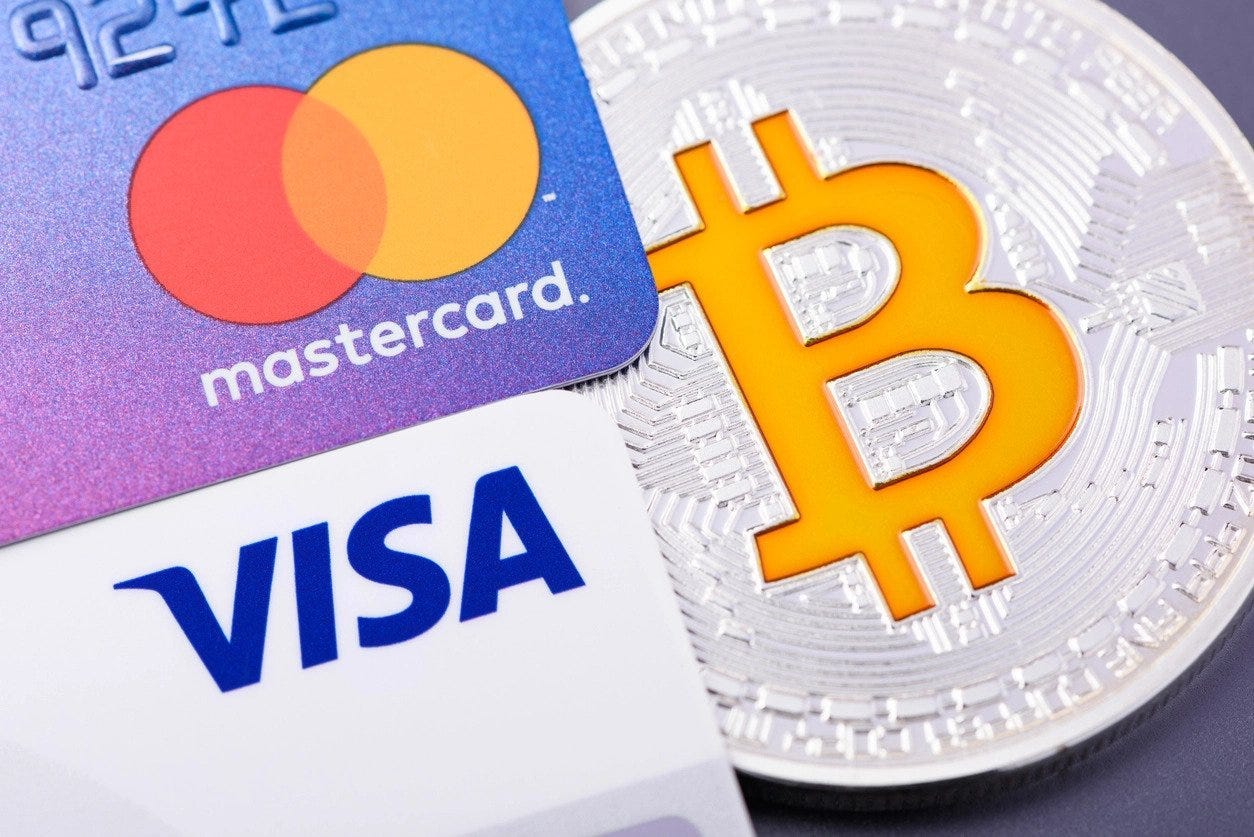 Visa and Mastercard's Latest Major Strides in Cryptocurrency Adoption | by  CyberPunkMetalHead | Medium