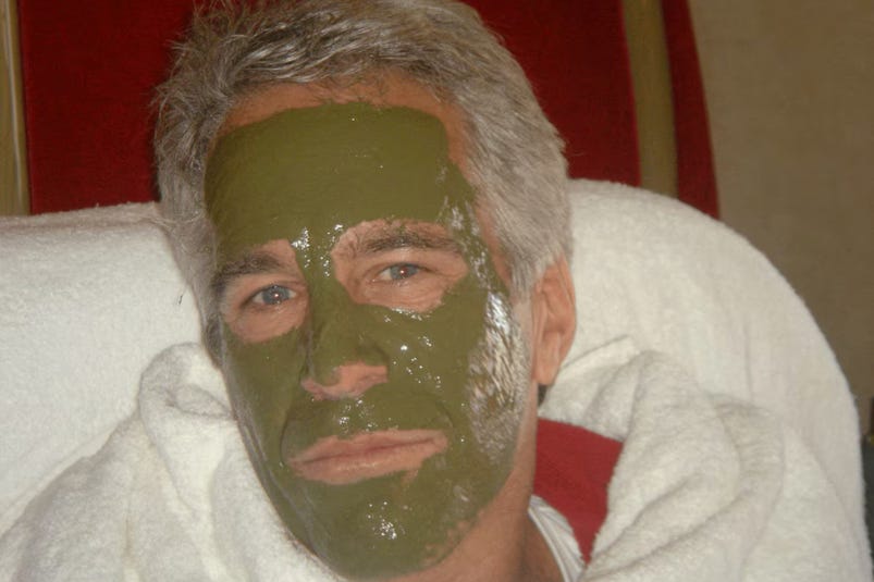 A person with green facial mask

AI-generated content may be incorrect.