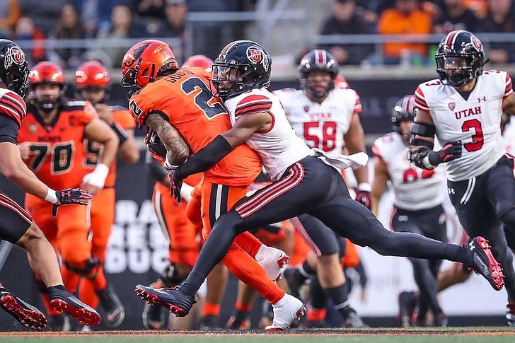 Oregon State and Utah are both in the Pac-12 title hunt. (Photo: Serena Morones)