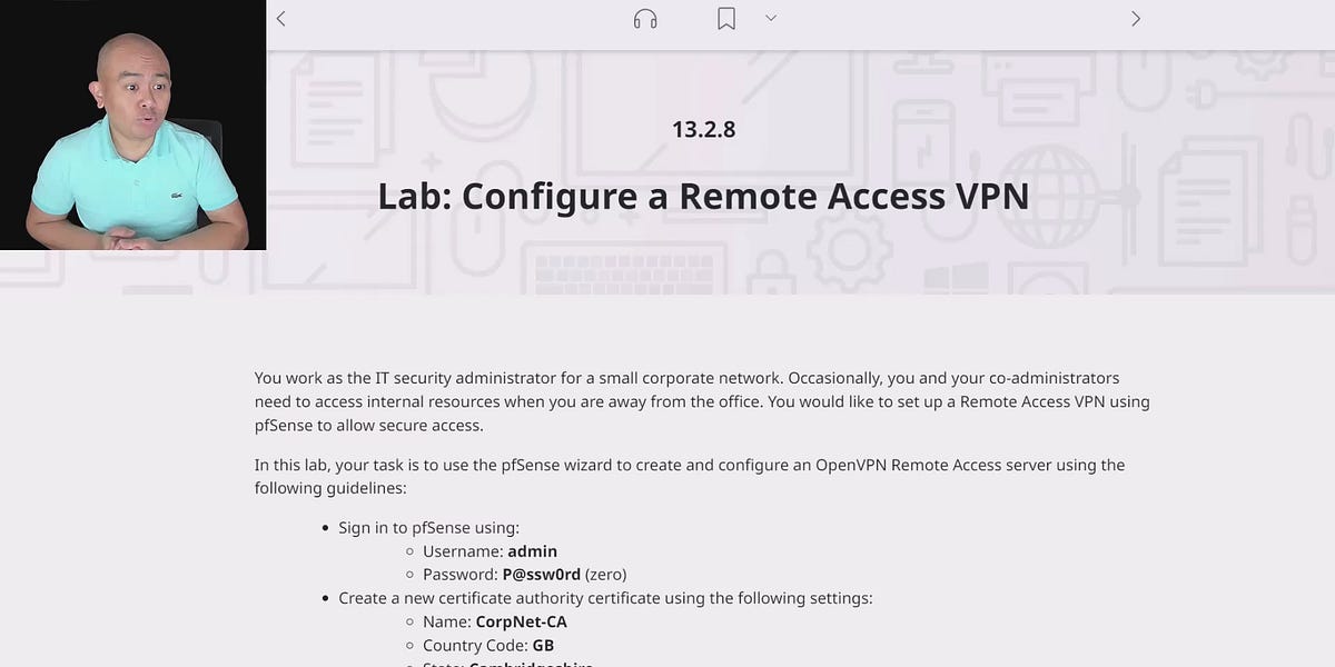 CompTIA Network+ Lab 13.2.8 + 13.2.9 - Jarrel Rivera