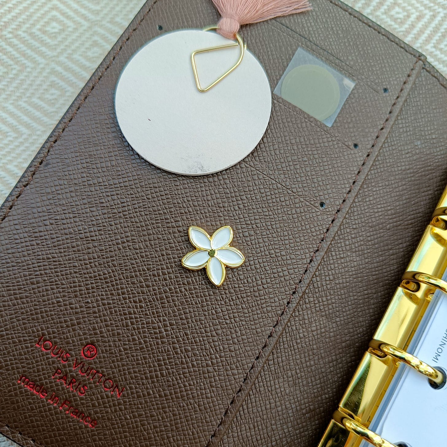 Cute Daisy Magnetic Planner Charm from KolourCafe on Etsy