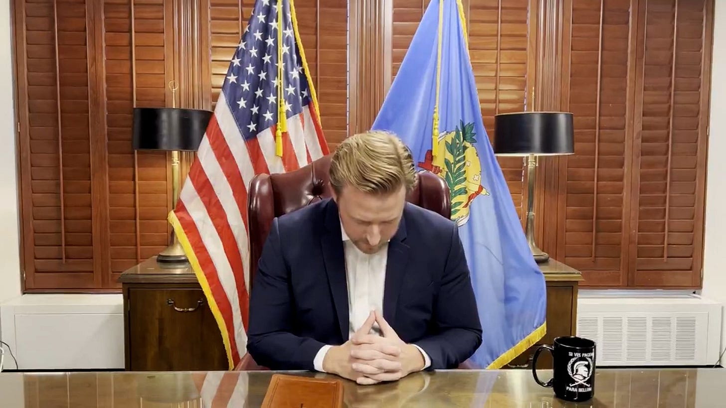 Oklahoma's top educator requires schools to play video of him praying for  Trump